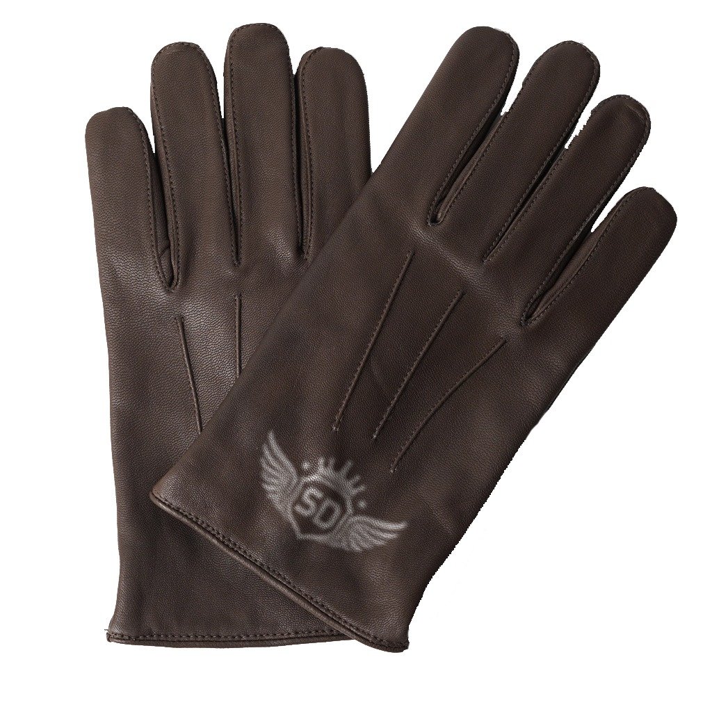 1 Leather Gloves - Image 1