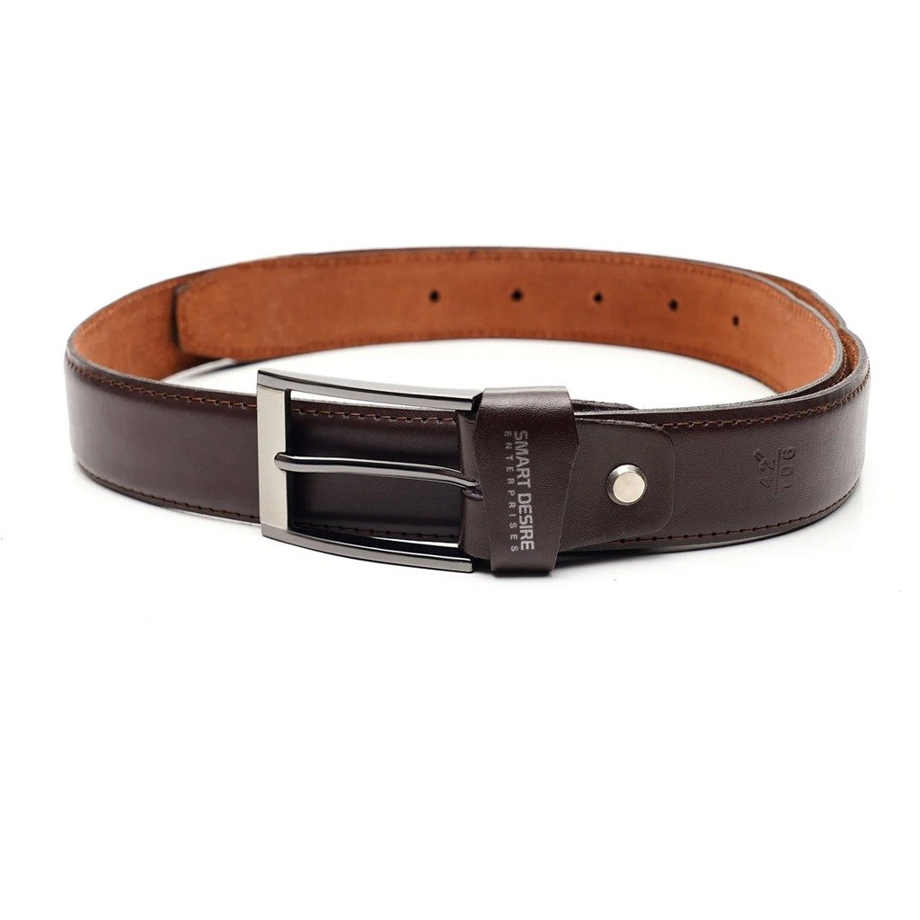 4 Leather Belts - Image 1