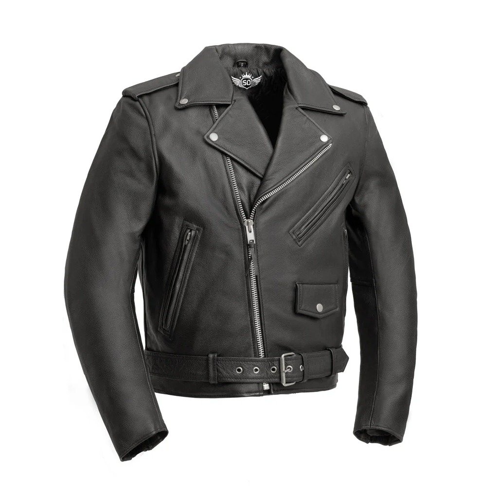 5 Leather Jackets - Image 1
