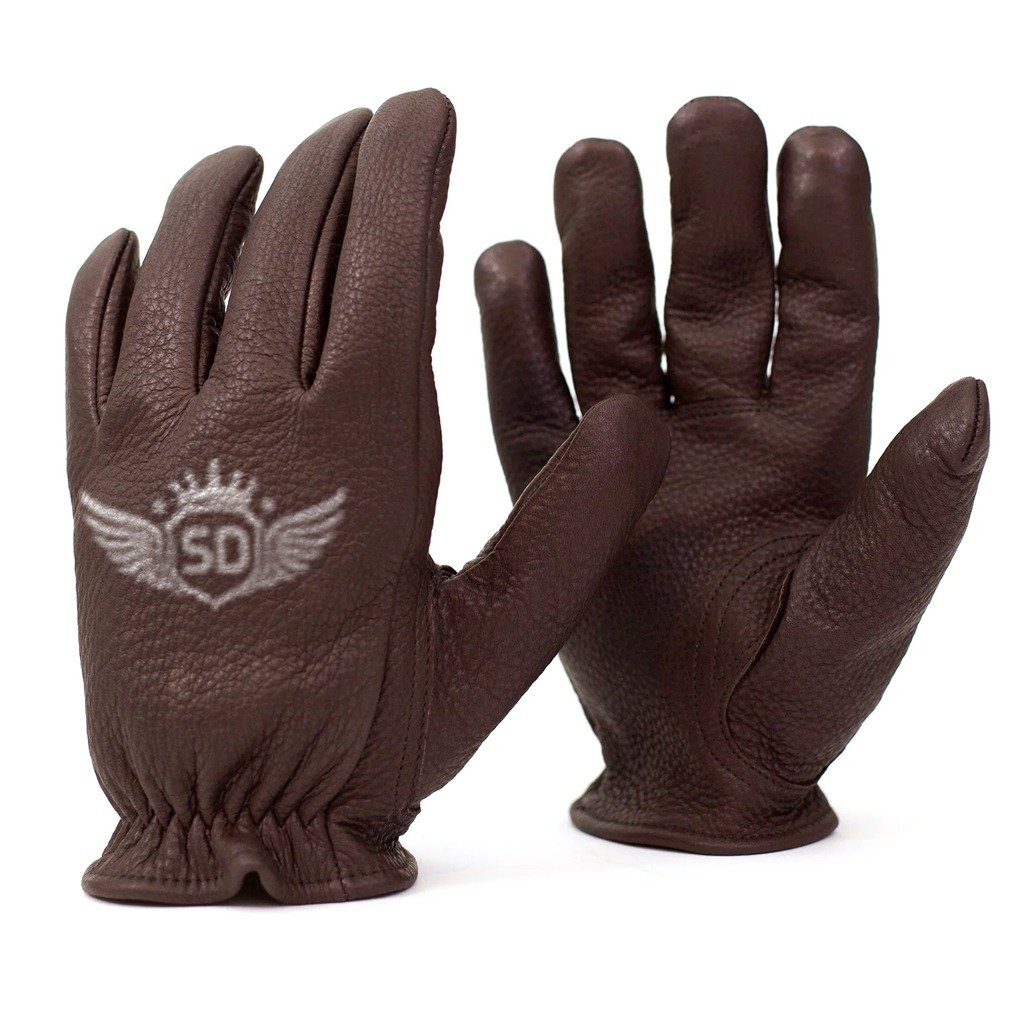 6 Leather Gloves - Image 1